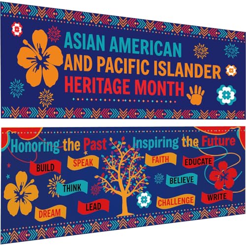 2PCS 48In Asian Pacific Americ – $7.99 (11% OFF)