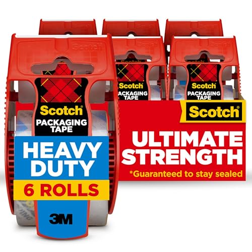 Scotch Heavy Duty Shipping Packing Tape – $11.99 (40% OFF)