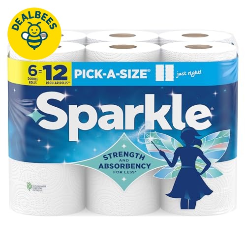 Sparkle Pick-A-Size Paper Towels – $6.97 (40% OFF)