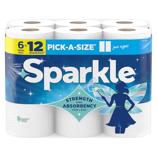 Sparkle Pick-A-Size Paper Towels – $6.97 (40% OFF)