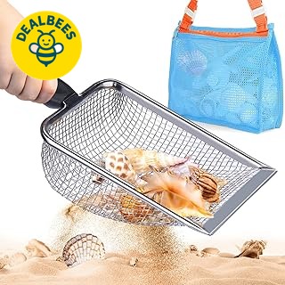 Vodolo Beach Mesh Shovel with Mesh Beach Bag for Shell Collecting â $8.99