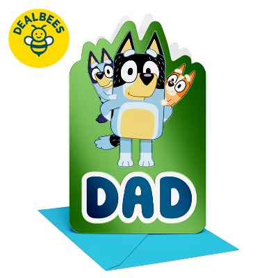 American Greetings Bluey Father’s Day Card for Dad from Kids – $5.99