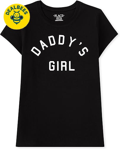 The Children’s Place Kids’ Short Sleeve Family Graphic T-Shirt – $4.20 (63% OFF)