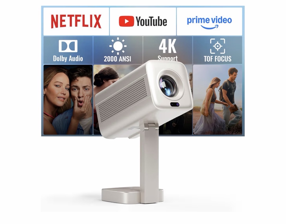 VOPLLS Smart Mini Projector – $129.99 (43% OFF)