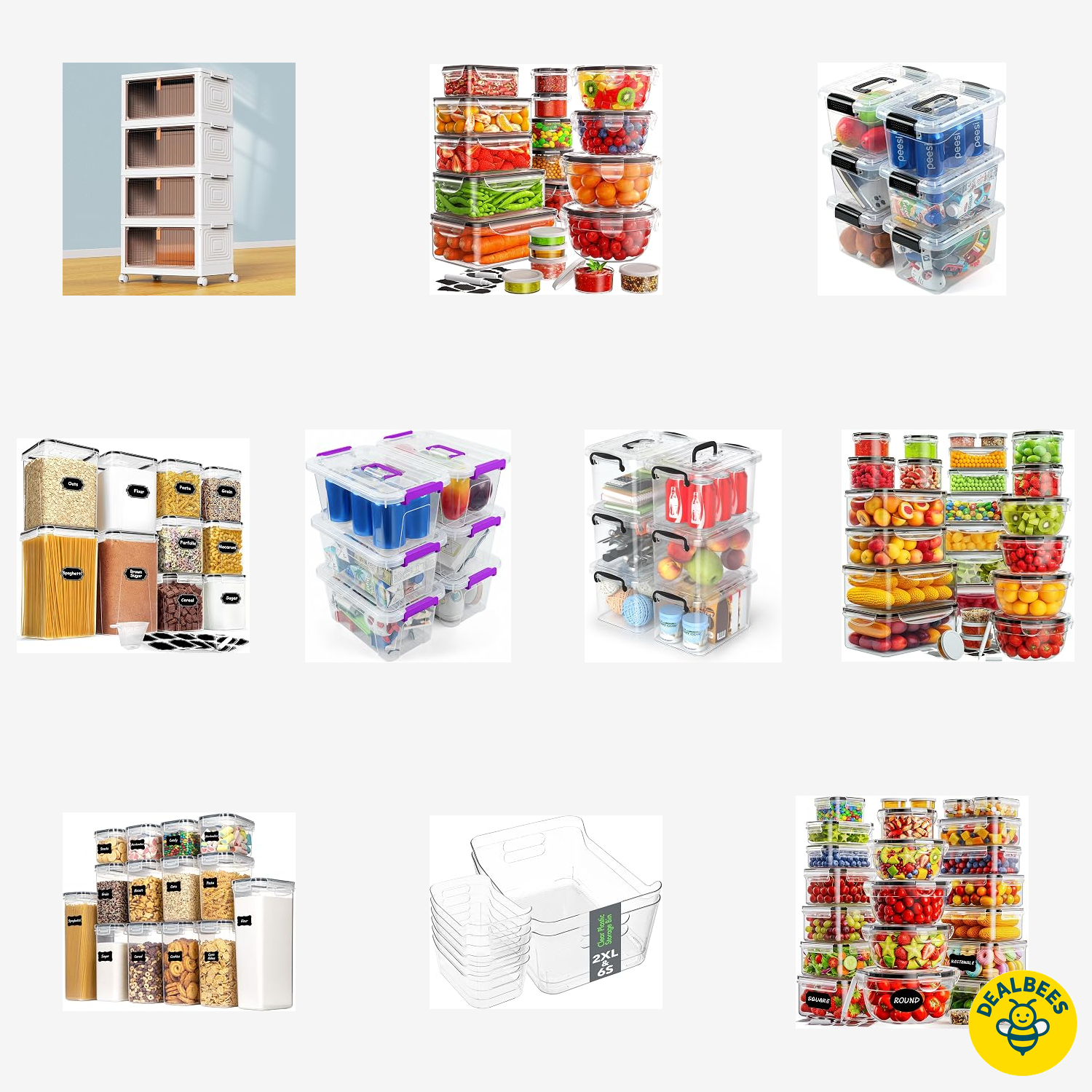 Top 10 Amazon Plastic Storage Container Labor Day Sale Deals
