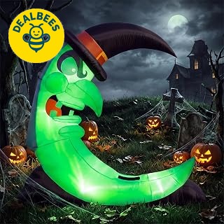 9FT Green Witch Moon Halloween – $44.99