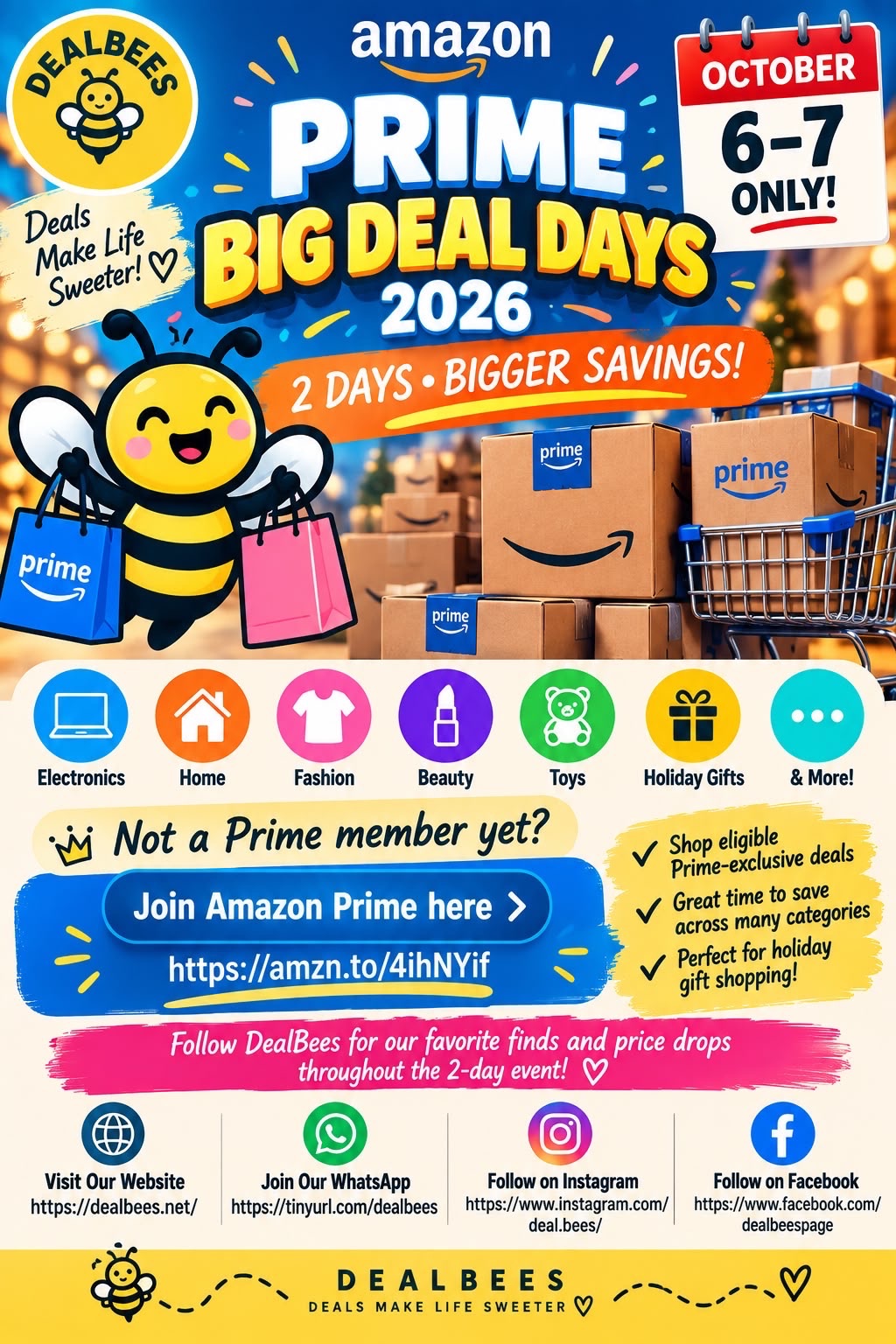 🔥🛍️ AMAZON PRIME BIG DEAL DAYS 2026! 🛍️🔥